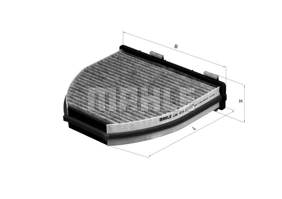 Salono filtras MAHLE LAK 413