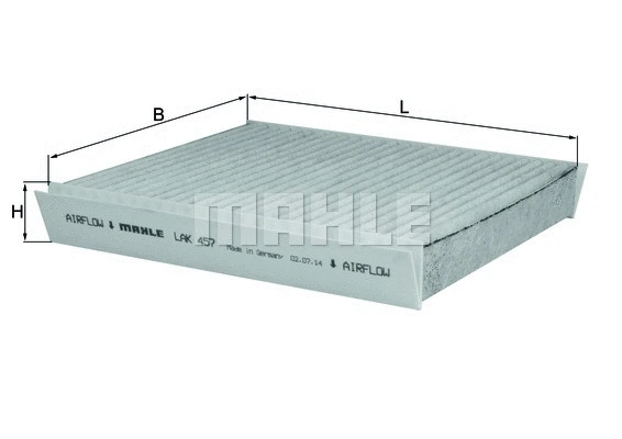 Salono filtras MAHLE LAK 457