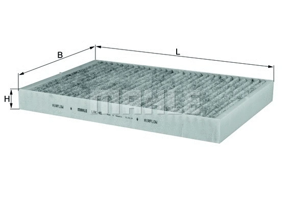Salono filtras MAHLE LAK 46