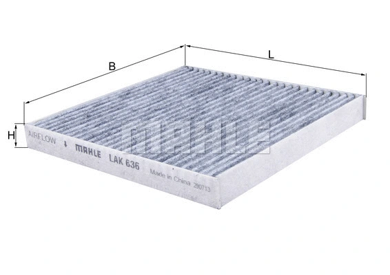 Salono filtras MAHLE LAK 636