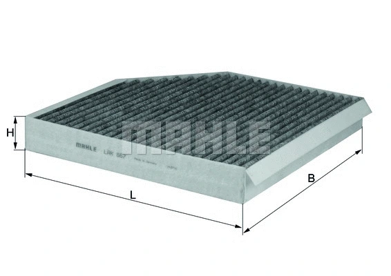 Salono filtras MAHLE LAK 667
