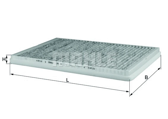 Salono filtras MAHLE LAK 81