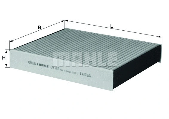 Salono filtras MAHLE LAK 812