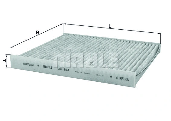 Salono filtras MAHLE LAK 813