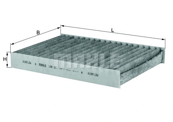 Salono filtras MAHLE LAK 87