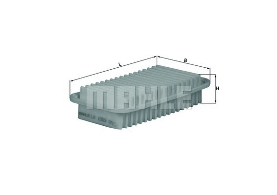 Oro filtras MAHLE LX 1002