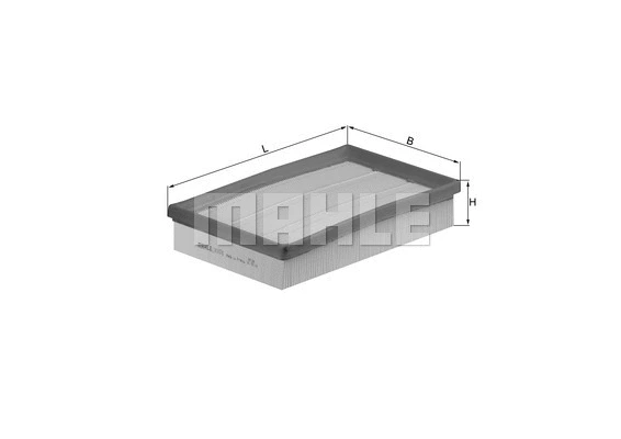 Oro filtras MAHLE LX 1074