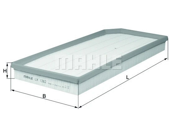 Oro filtras MAHLE LX 1262