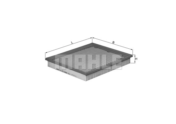 Oro filtras MAHLE LX 1272