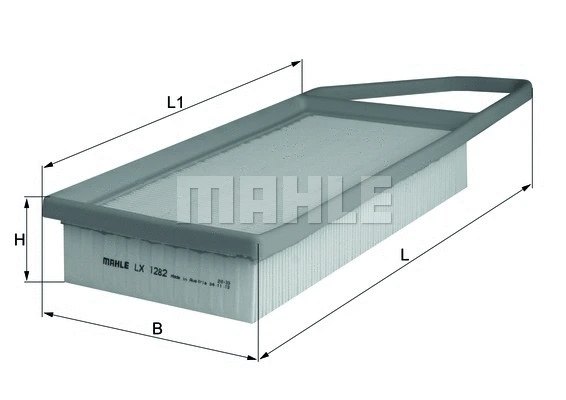 Oro filtras MAHLE LX 1282