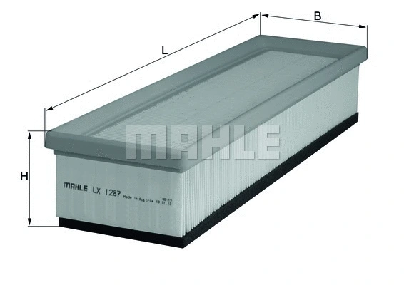 Oro filtras MAHLE LX 1287
