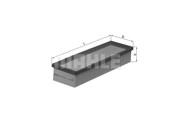 Oro filtras MAHLE LX 1451