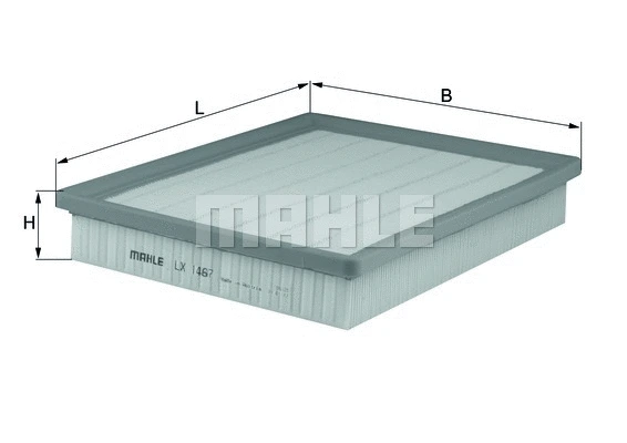 Oro filtras MAHLE LX 1467