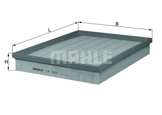 Oro filtras MAHLE LX 1503