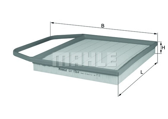 Oro filtras MAHLE LX 1564