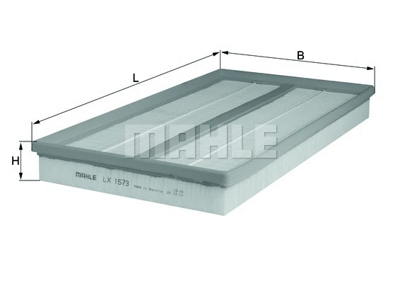 Oro filtras MAHLE LX 1573