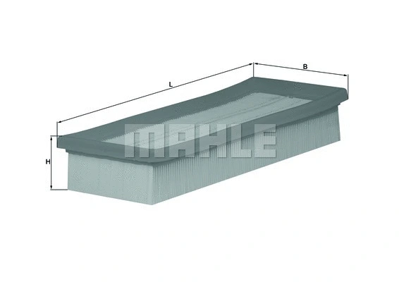 Oro filtras MAHLE LX 1601