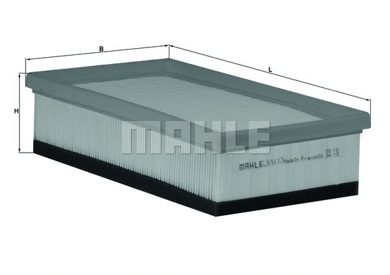 Oro filtras MAHLE LX 1617