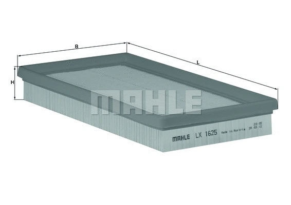 Oro filtras MAHLE LX 1625
