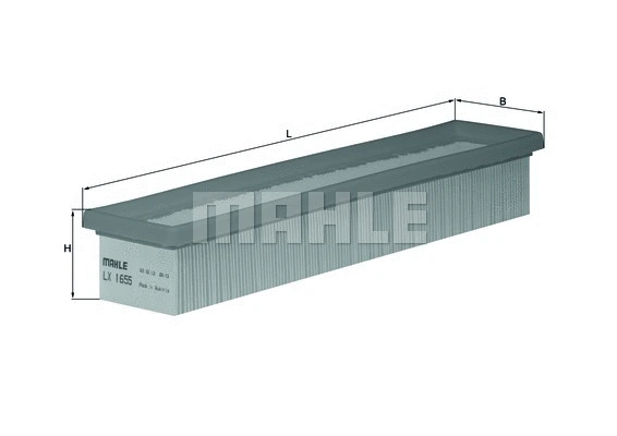 Oro filtras MAHLE LX 1655