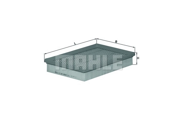 Oro filtras MAHLE LX 1661