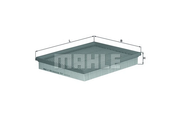 Oro filtras MAHLE LX 1662