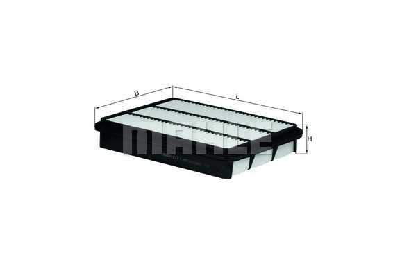 Oro filtras MAHLE LX 1700