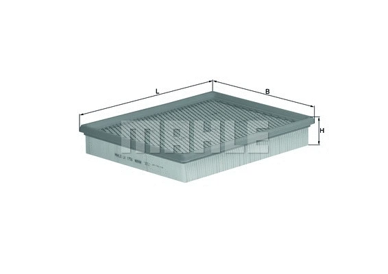 Oro filtras MAHLE LX 1758