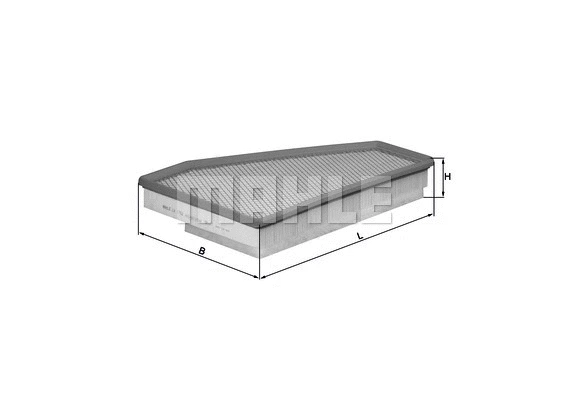 Oro filtras MAHLE LX 1762