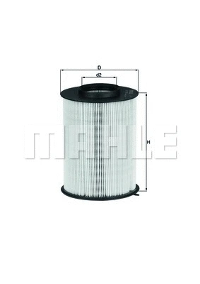 Oro filtras MAHLE LX 1780/3