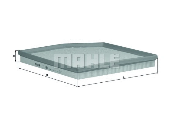 Oro filtras MAHLE LX 1791