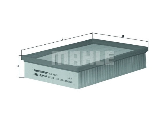 Oro filtras MAHLE LX 1821