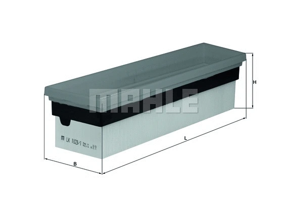Oro filtras MAHLE LX 1823/1