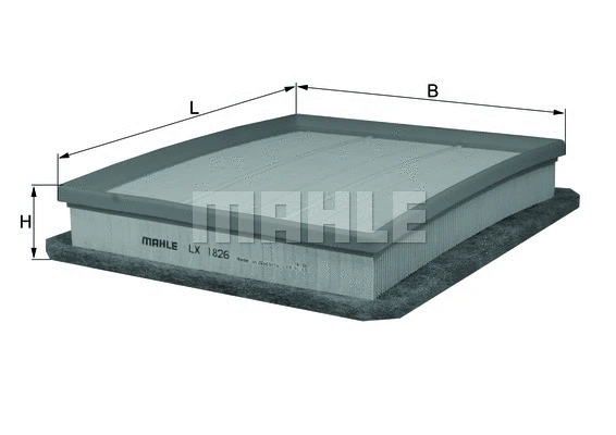Oro filtras MAHLE LX 1826