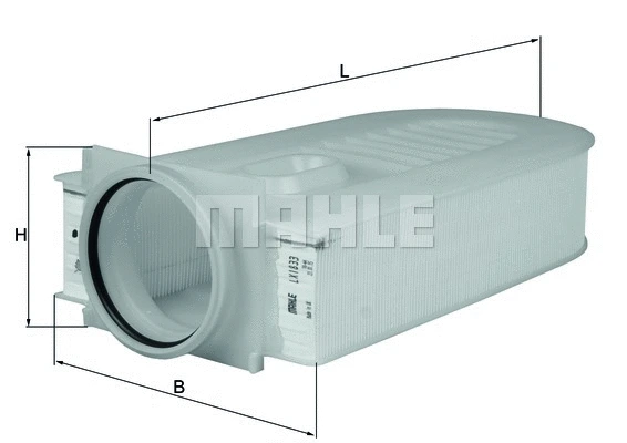 Oro filtras MAHLE LX 1833