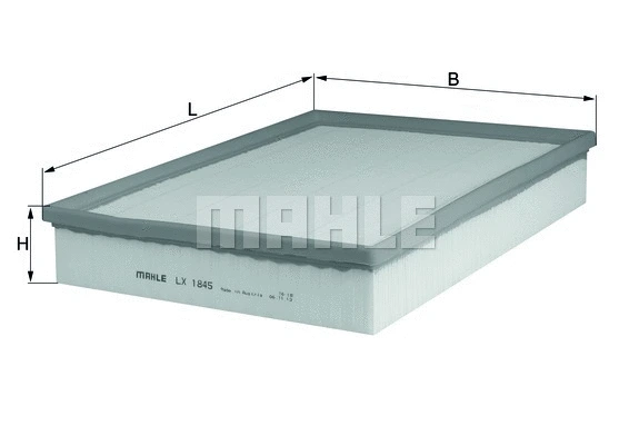 Oro filtras MAHLE LX 1845