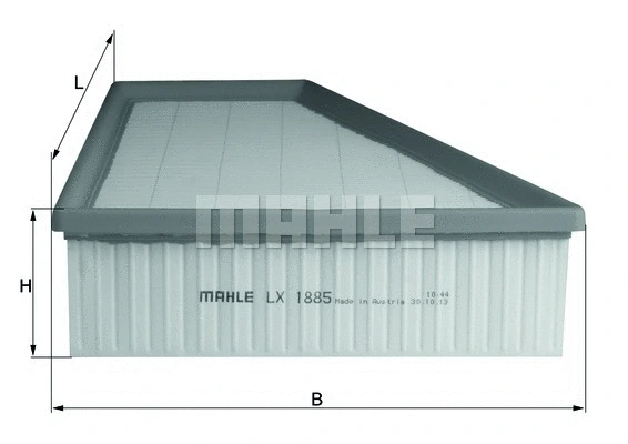 Oro filtras MAHLE LX 1885