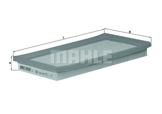 Oro filtras MAHLE LX 1896