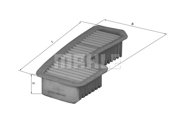 Oro filtras MAHLE LX 1936