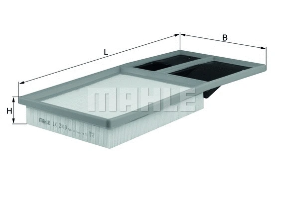 Oro filtras MAHLE LX 2010