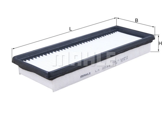 Oro filtras MAHLE LX 2034