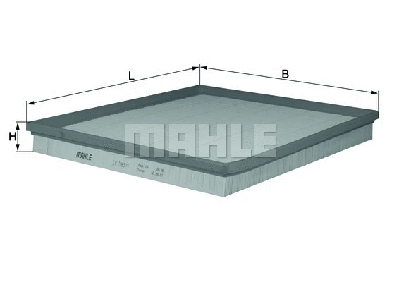 Oro filtras MAHLE LX 2065/1