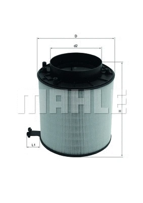 Oro filtras MAHLE LX 2091D