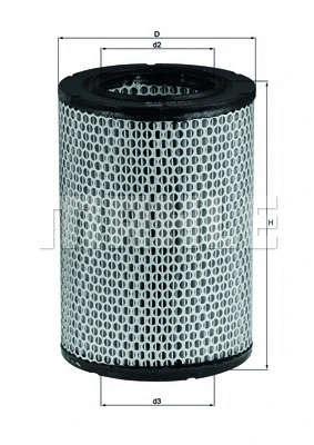 Oro filtras MAHLE LX 228