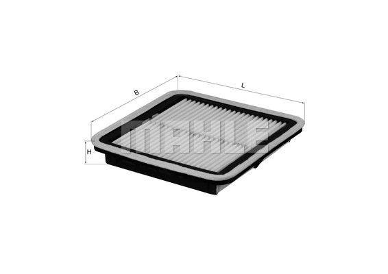 Oro filtras MAHLE LX 2672