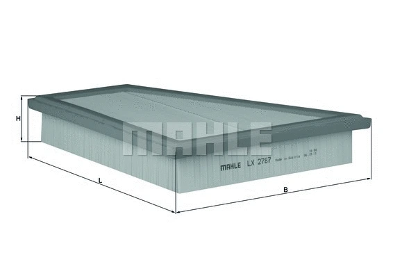 Oro filtras MAHLE LX 2787
