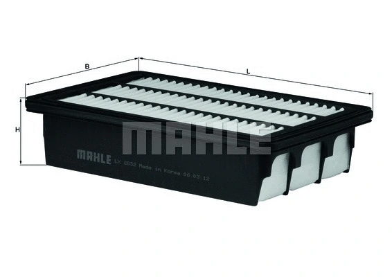Oro filtras MAHLE LX 2832