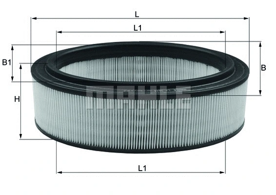 Oro filtras MAHLE LX 2844