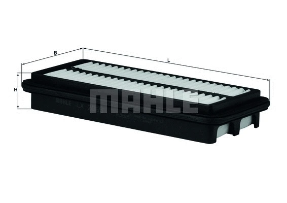 Oro filtras MAHLE LX 2865