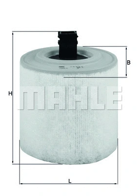 Oro filtras MAHLE LX 3015/16